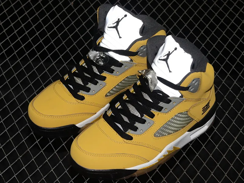All categories Air Jordan Jordan series basketball shoes Air Jordan 5 Air Jordan 5 "Tokyo" AJ5 Joe 5 yellow Tokyo 454783-701